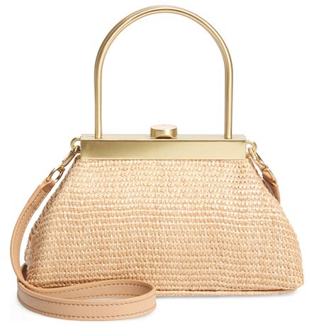 raffia purse