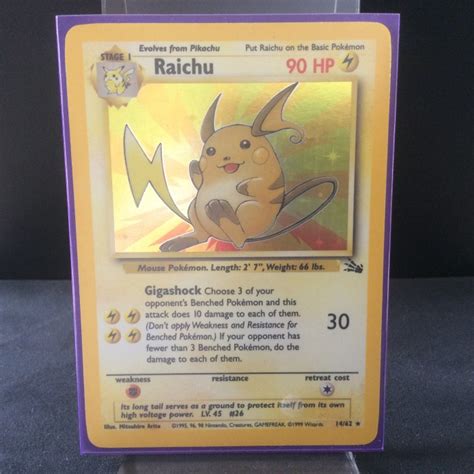 raichu fossil