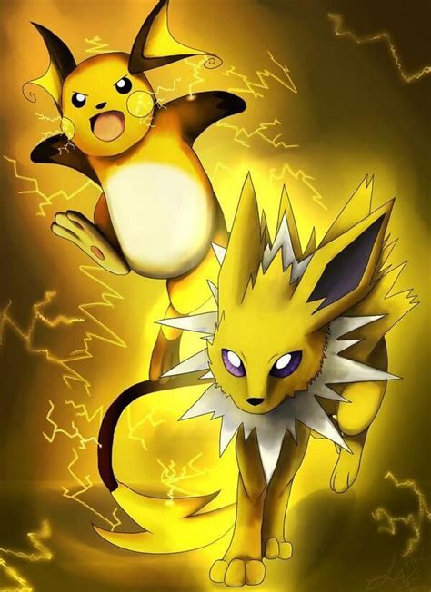 raichu vs jolteon