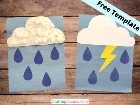 Rain Craft Template