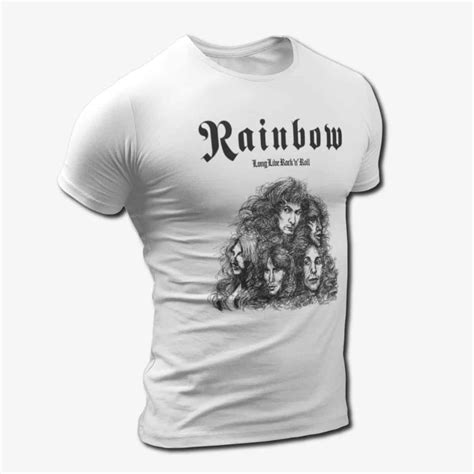 rainbow band t shirt