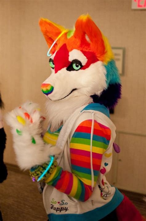 rainbow fursuits