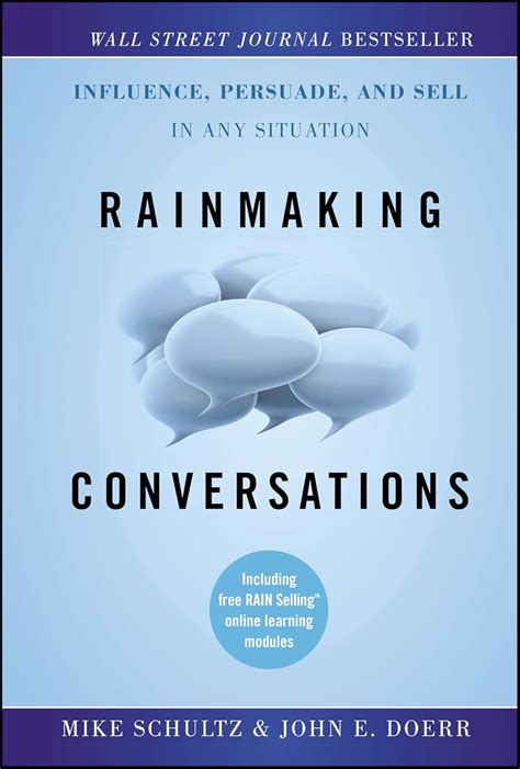 rainmaking conversations influence persuade and sell in any situation Reader