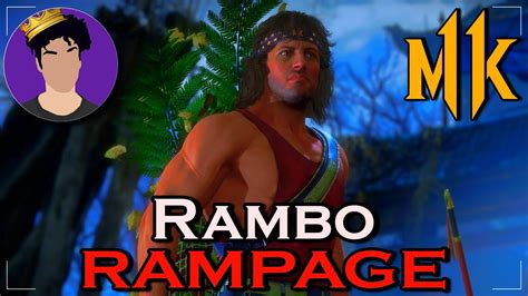 rambo cause god knows what damage he's prepared to do