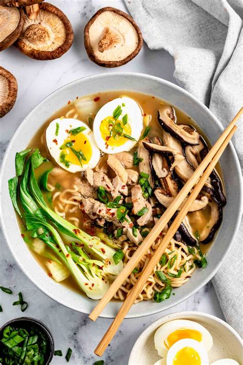 ramen with bok choy