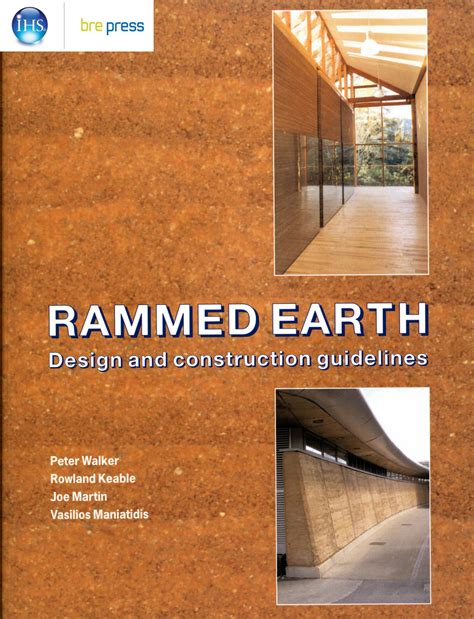 rammed earth design construction guidelines Epub