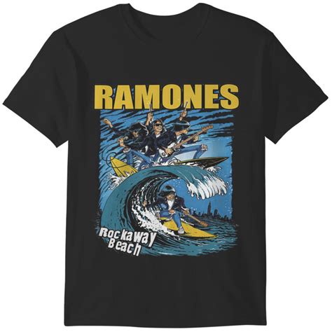 ramones rockaway beach vintage t shirt