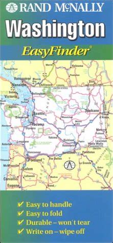 rand mcnally easyfinder washington map easyfinder map Kindle Editon