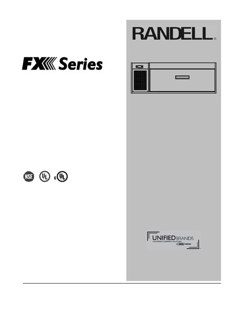 randell fx 2cs refrigerators owners manual Kindle Editon