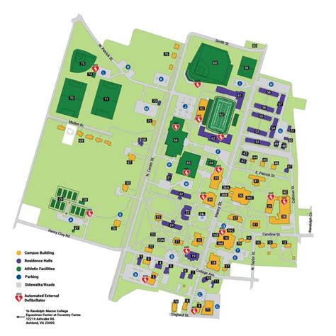 randolph macon campus map