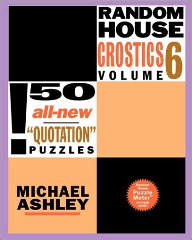 random house crostics volume 2 other Reader