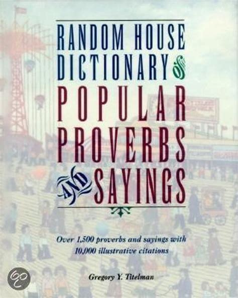 random house dictionary of popular proverbs and sayings Reader