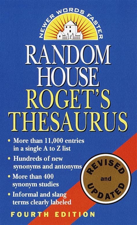 random house rogets thesaurus Kindle Editon