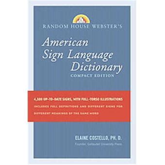 random house websters compact american sign language dictionary Reader