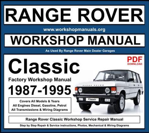 range rover classic parts manual Reader
