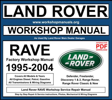 range rover classic rave manual Ebook PDF