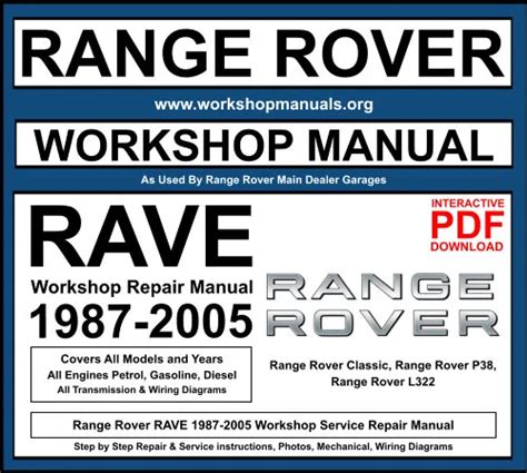 range rover classic rave manual Ebook PDF