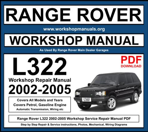 range rover l322 service manual Reader