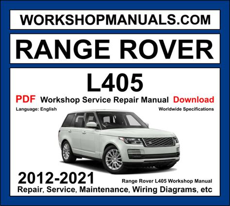 range rover workshop repair manual pdf pdf Reader