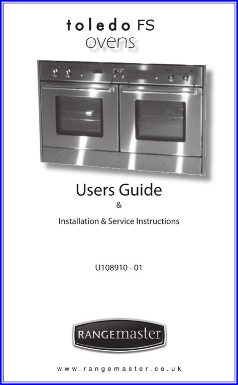 rangemaster toledo fs ranges owners manual Reader