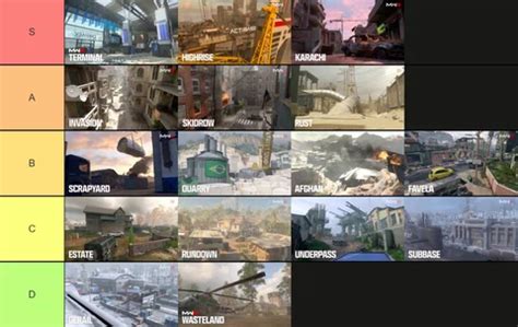 ranked maps mw3