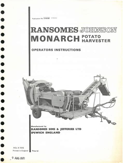 ransomes mower manual johnson 1998 Kindle Editon