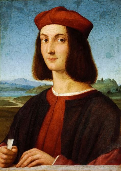 raphael's portrait of a young man