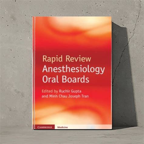 rapid review anesthesiology oral boards Epub