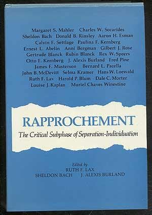rapprochement the critical subphase of separation individuation Epub