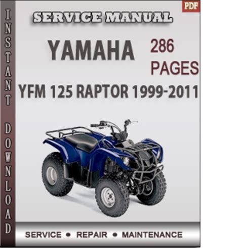 raptor 125 service manual Kindle Editon