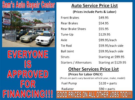 rate auto repair shops PDF