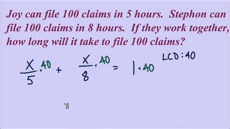 rational expressions applications word problems answers Doc