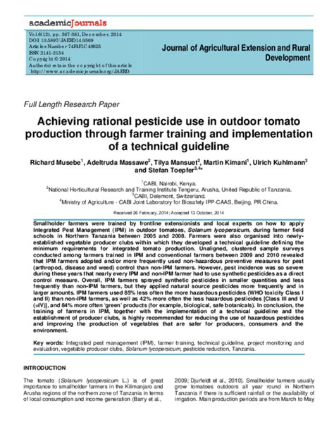 rational pesticide use rational pesticide use Kindle Editon