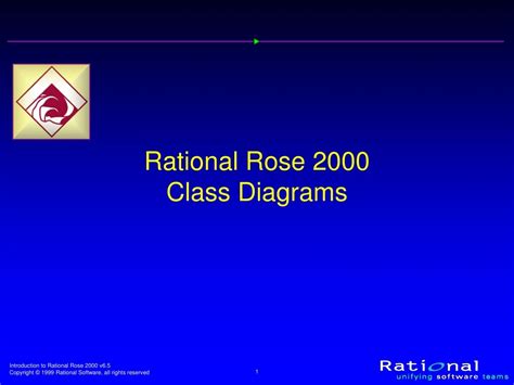 rational rose class diagrams Epub