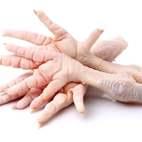 raw chicken feet