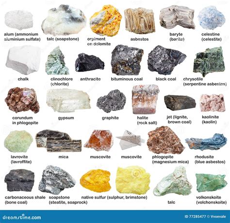 raw minerals