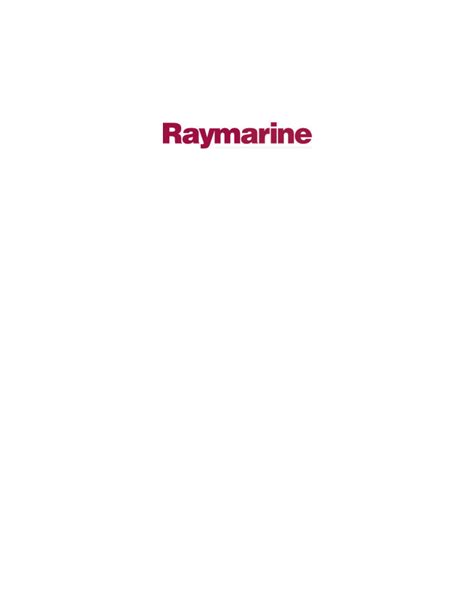 raymarine st4000 user guide PDF