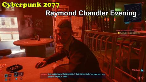 raymond chandler evening cyberpunk