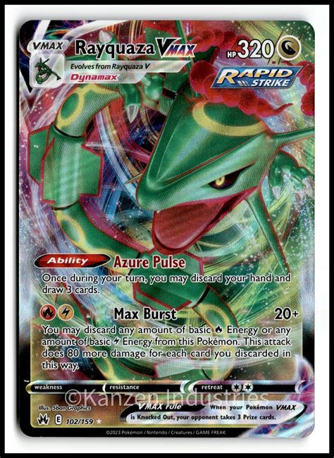 rayquaza vmax rapid strike