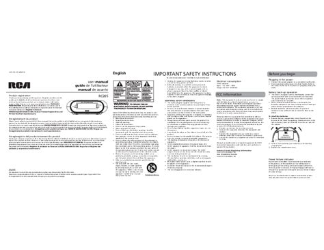 rca 1507789b user guide Reader