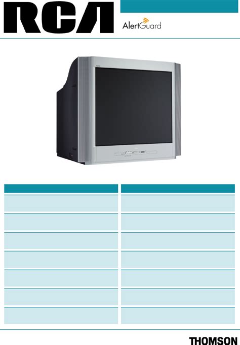 rca 20f670t 27v570t 27f670t 32f670t user guide Doc