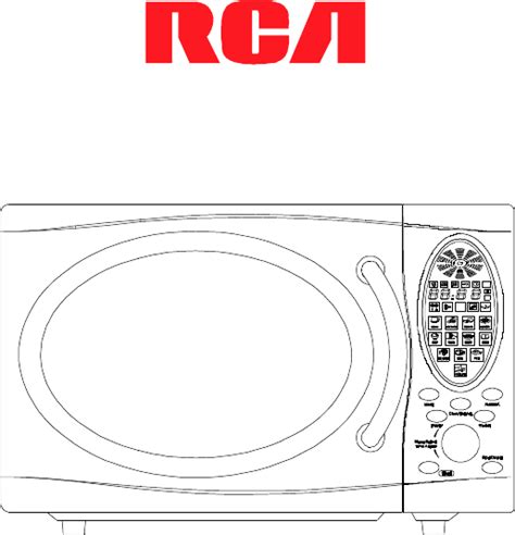 rca rmw991 microwaves owners manual PDF