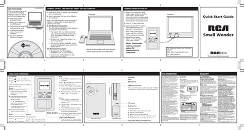 rca small wonder ez101 manual Doc