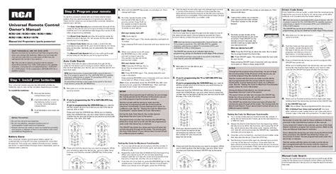 rca universal guide plus gemstar remote codes Epub