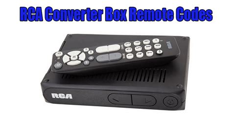 rca universal remote codes apex converter box Doc