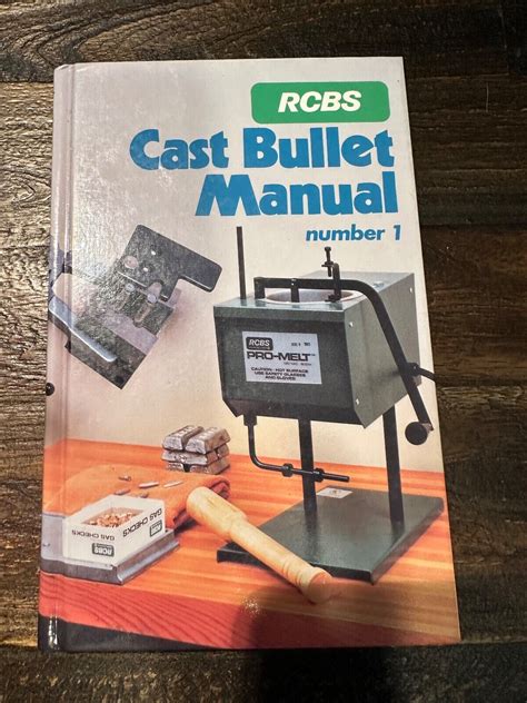 rcbs cast bullet manual Reader