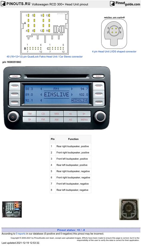 rcd 300 mp3 wiring PDF