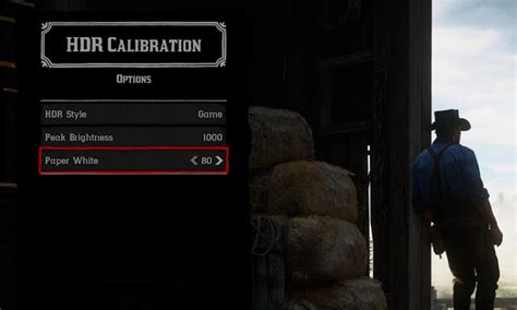 rdr2 HDR Settings: A Comprehensive Guide