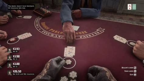 rdr2 blackjack