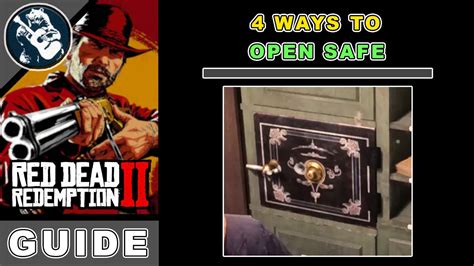 rdr2 how to open safe